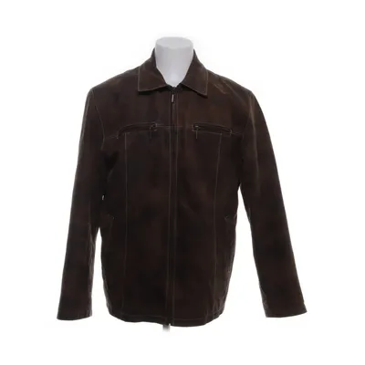 Leather jacket (Brown) from Mangoon