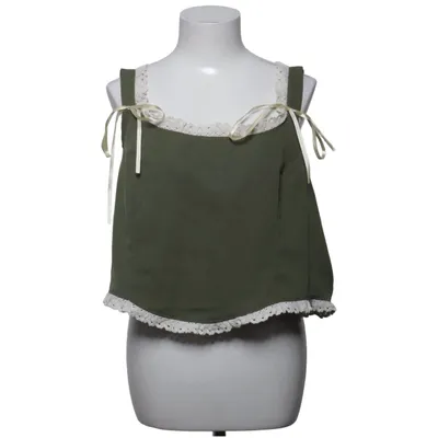 Crop top (Vert) de Romwe Polyester