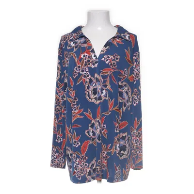 Blouse (Bleu, Multicolore) de Couture Line Élasthane, Polyester