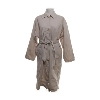 Coat (Beige) from Bisquite Cotton, Polyamide, Polyester