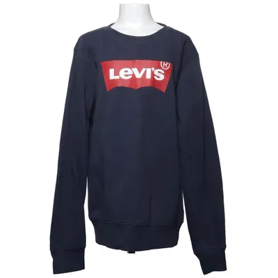 Collegetröja (Blå, Röd) från Levi Strauss & Co Bomull, Polyester