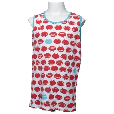 Tanktop (Wit, Rood, Blauw) van Me&i Katoen