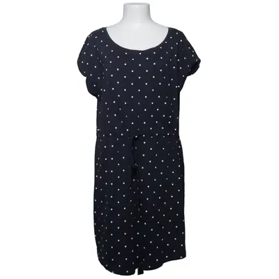 Dress (Blue, White) from ONLY Carmakoma Cotton