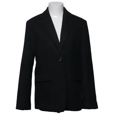 Blazer (Black) from H&M Polyester, Acrylic, Polyamide