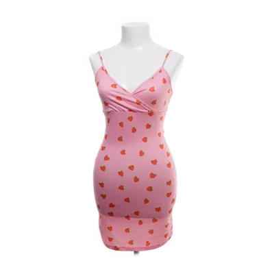 Nachtjapon (Roze, Meerkleurig) van Shein Polyester
