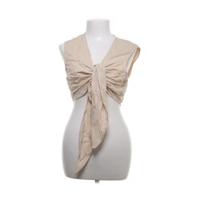 Crop top (Beige) från Primark Cares Bomull, Linne, Viskos