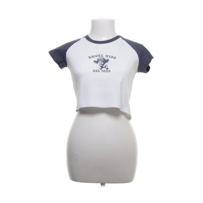 Crop top (Vit, Blå) från Subdued Bomull