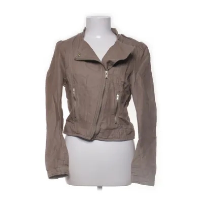 Veste de motard (Marron) de The Garden Collection by H&M Lin, Coton biologique