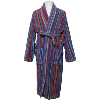 Badjas (Blauw, Oranje, Lila) van Hemtex Katoen