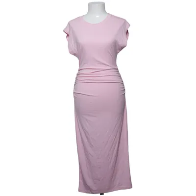 Maxi jurk (Roze) van Amisu Elastaan, Viscose