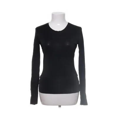 Langærmet t-shirt (Sort) fra Moschino Jeans Elastan, Viscose