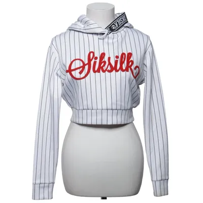 Hoodie (White, Black, Red) from SikSilk Elastane, Polyester