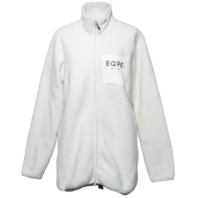 Fleecejacka (Vit) från EQPE Återvunnen polyester