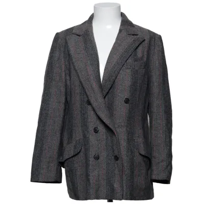Blazer (Gray) from Piretta Acrylic, Polyamide, Wool
