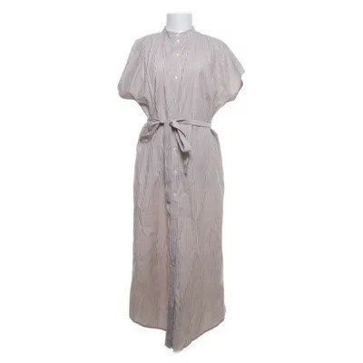 Maxi dress (White, Brown) from VILA Clothes Cotton, Polyester
