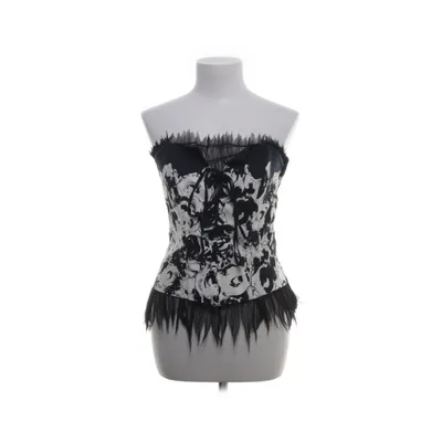 Corset (Black, White) from Renato Nucci Cotton, Elastane, Polyester