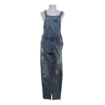 Tuinbroek (Blauw) van Tom Tailor Denim Katoen