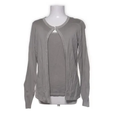 Twinset (Grå) från Banana Republic Bomull, Metallfiber, Polyamid, Viskos