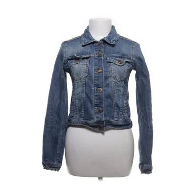 Jeansjacka (Blå) från Zara Basic Z1975 Denim Bomull, Elastan