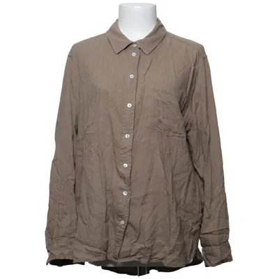 Shirt (Onltokyo L/S Linen Blend Shirt) van ONLY Blue Denim Linnen, Viscose