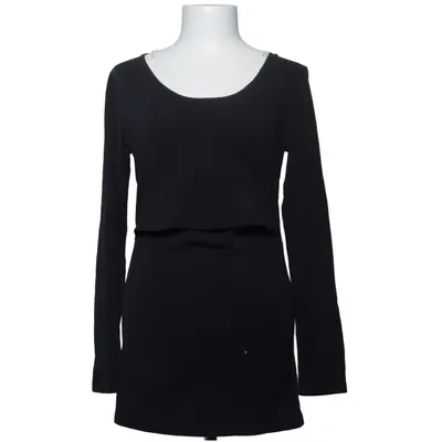 Chemisier d'allaitement (Noir) de Boob Nursing Wear Coton, Élasthane