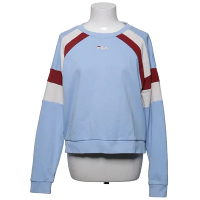 Collegetröja (Blå, Röd, Vit) från Fila Bomull, Polyester