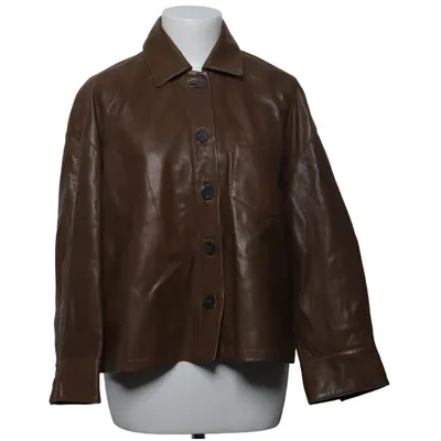 Lederjacke (Braun) von Gerard Darel Leder, Polyester