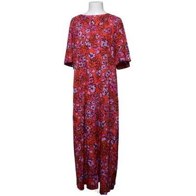 Långklänning (Röd, Flerfärgad) från Influence Polyester