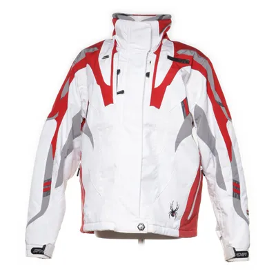 Ski-jas (Wit, Rood, Grijs) van Spyder Nylon, Polyester, Viscose