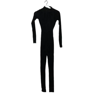 Jumpsuit (Black) from Naked Wardrobe Elastane, Polyamide, Polyester