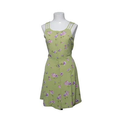 Dress (Green, Purple, Multicolored) from Cricket Polyester