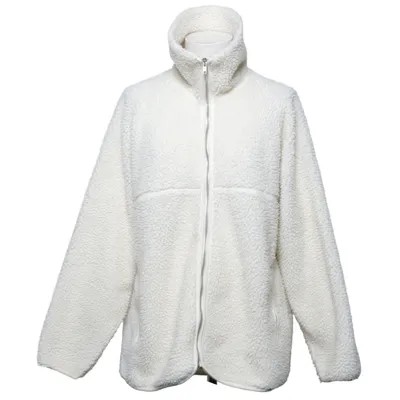 Fleecejakke (Hvid) fra Black Story Polyester