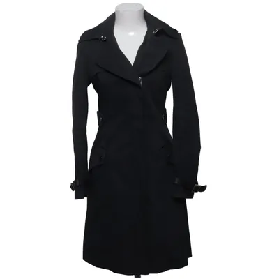 Trenchcoat (Svart) från Karen Millen Bomull, Elastan, Polyester, Polyuretan, Viskos