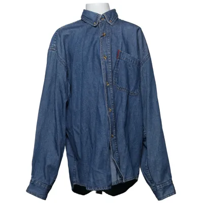 Denim blouse (Blauw) van Formicula Katoen
