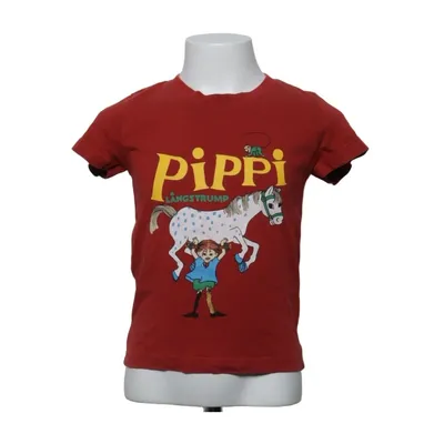 T-shirt (Rot, Mehrfarbig) von Pippi Långstrump by Martinex Bio-Baumwolle