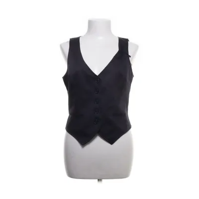 Kostuumgilet (Blauw) van Gina Katoen, Elastaan