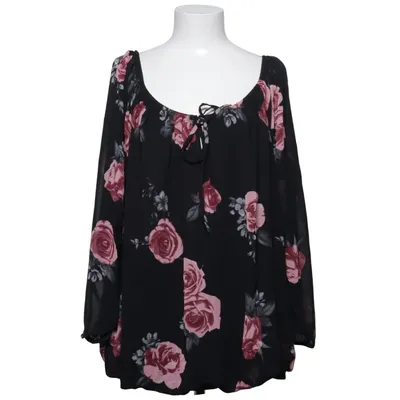 Blouse (Black, Pink) from Bodyflirt Polyester