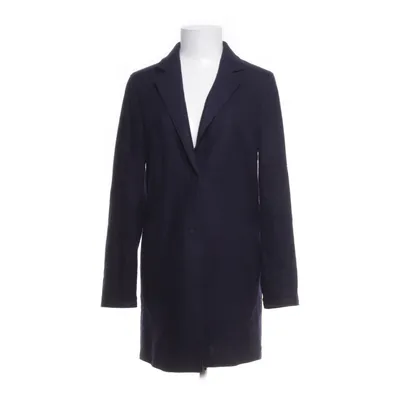 Frakke (Blå) fra Bianca Uld, Polyester, Elastan