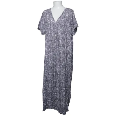 Maxi jurk (Grijs, Wit) van Elitzia Viscose