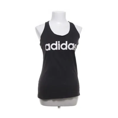 Träningslinne (Svart, Vit) från Adidas Bomull