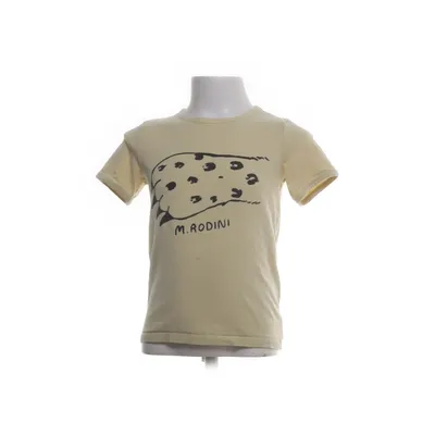 T-shirt (Beige, Svart) från Mini Rodini Bomull, Elastan