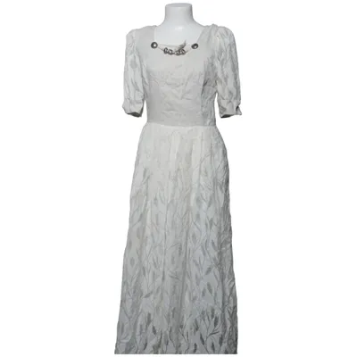 Dirndl (Beige) van Steinbock Linnen, Polyamide, Viscose