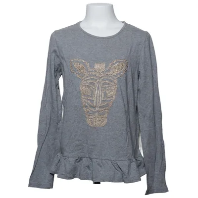 T-shirt à manches longues (Gris) de Little Marc Jacobs Coton, Modal
