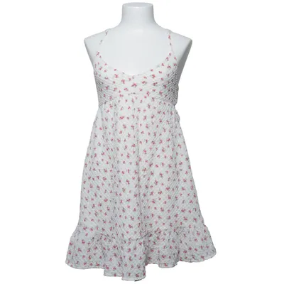 Jurk (Wit, Rood, Groen) van Gina Tricot Elastaan, Gerecycled polyester