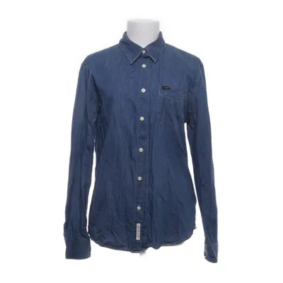 Denim blouse (Blauw, Wit) van Lee Katoen