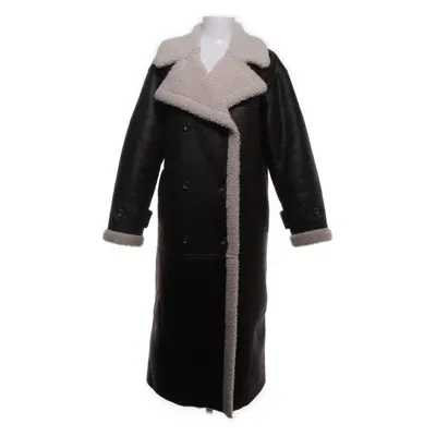 Shearling jacket (Brown, Beige) from VILA Recycled polyester