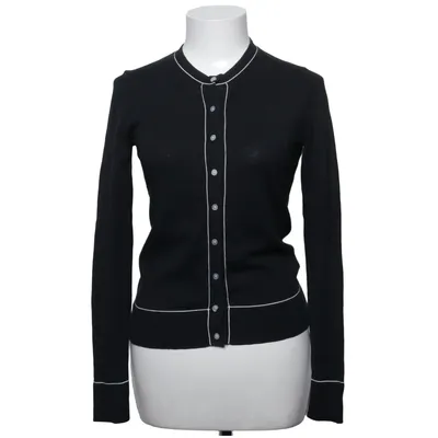 Cardigan (Noir, Blanc) de Hobbs Cachemire, Coton, Soie