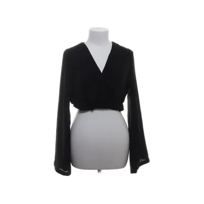 Crop top (Zwart) van Most Wanted Viscose
