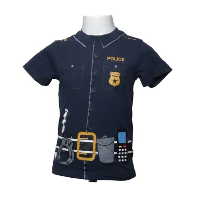 T-shirt (Blue, Multicolored) from Crossbow Cotton