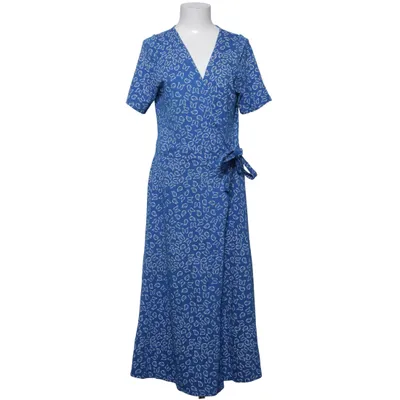 Robe portefeuille (Bleu, Blanc) de People Tree Coton biologique